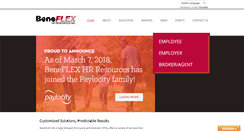 Desktop Screenshot of beneflexhr.com